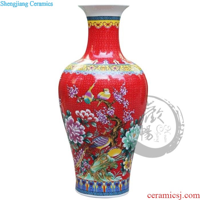 Hc - 099 jingdezhen ceramics vase furnishing articles antique Chinese style home sitting room adornment handicraft large landing