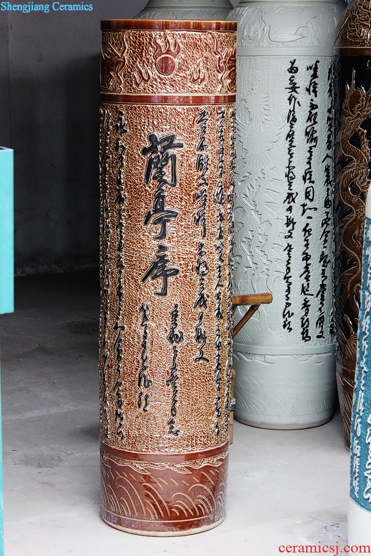 Vase e034 jingdezhen ceramics hand-painted years more than the sounds of large sitting room place Chinese style home furnishings