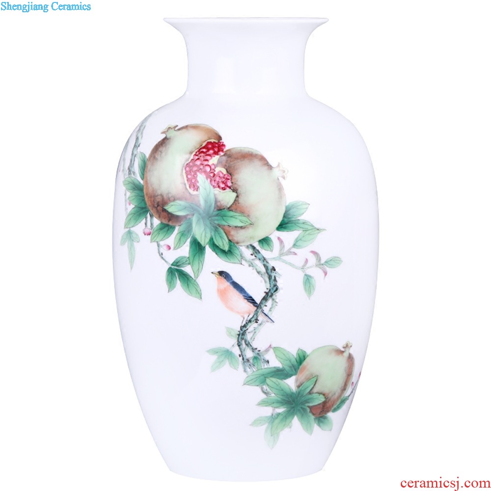 Jingdezhen ceramics lrene khe sanh autumn mood large vases, flower arrangement, the sitting room of Chinese style household decorative furnishing articles