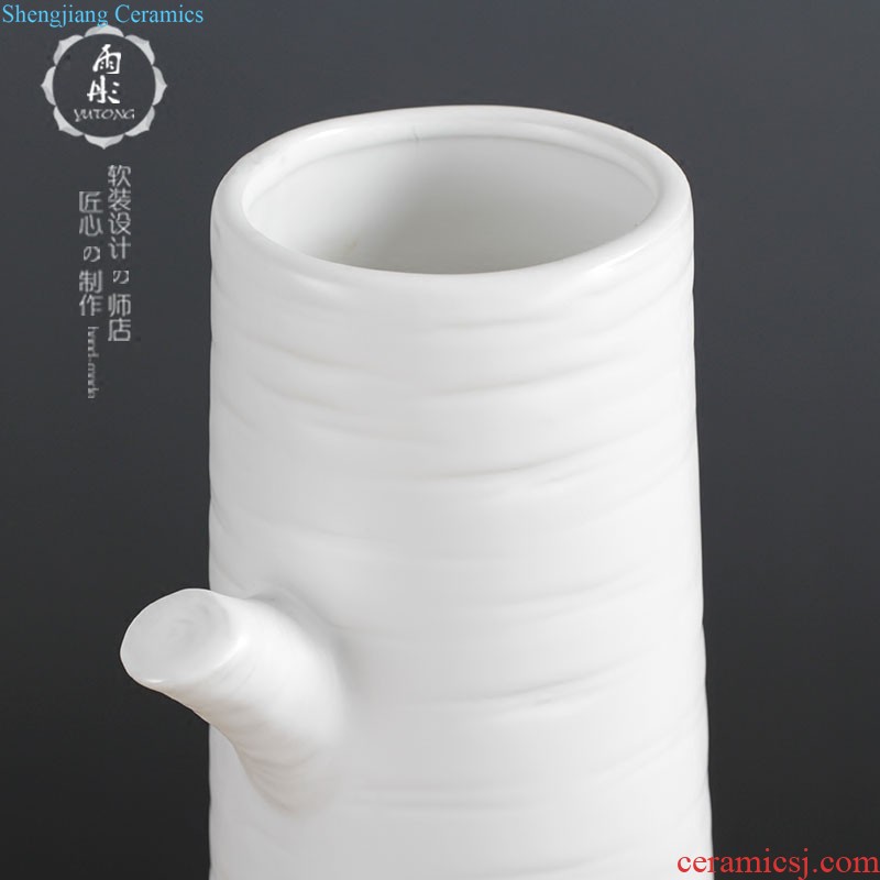 Jingdezhen American creative ceramic vase restoring ancient ways furnishing articles table flower arranging contracted household adornment the spot