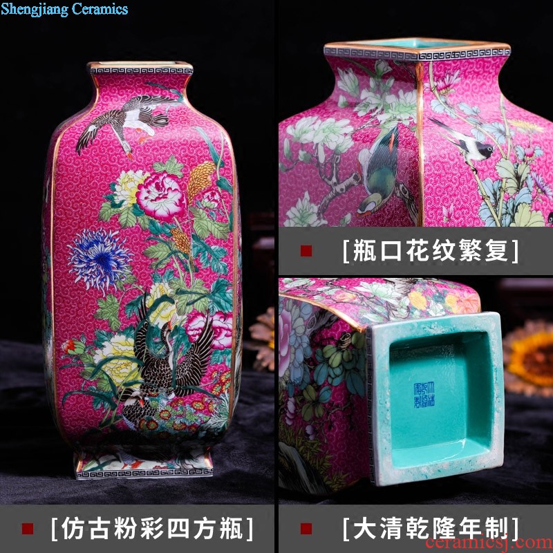 Jingdezhen ceramics hand-painted years more vases, flower arranging decorations furnishing articles household decoration decoration in the living room