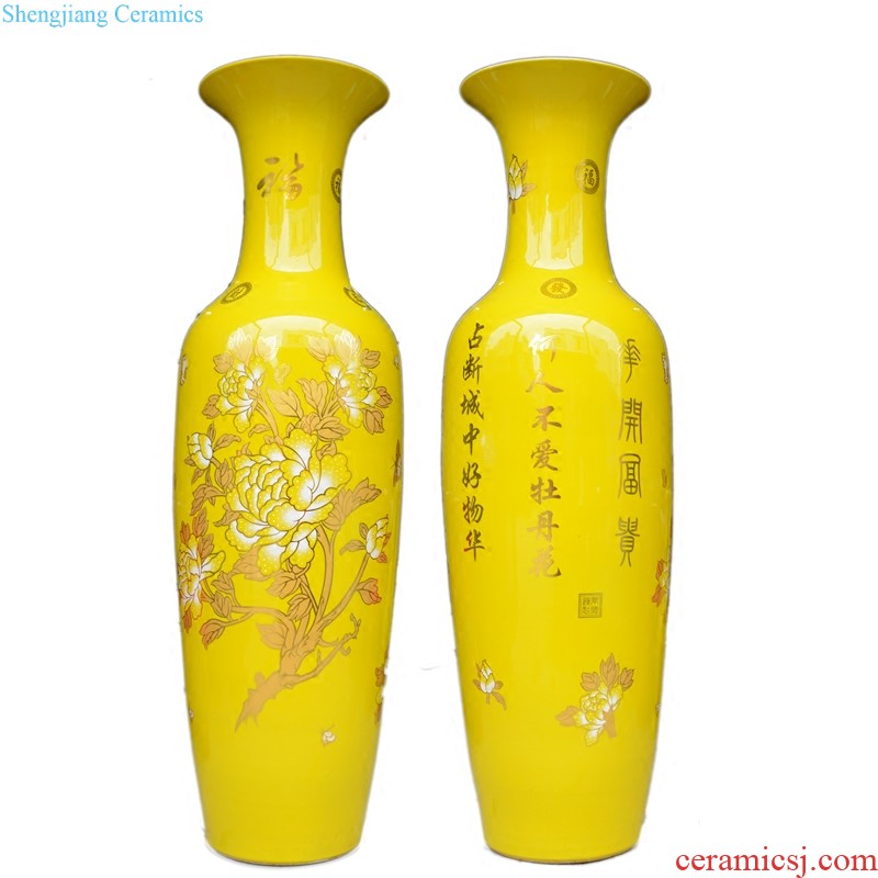 Jingdezhen ceramics The ancient philosophers large figure vase The ancient Chinese style living room TV ark furnishing articles home decoration