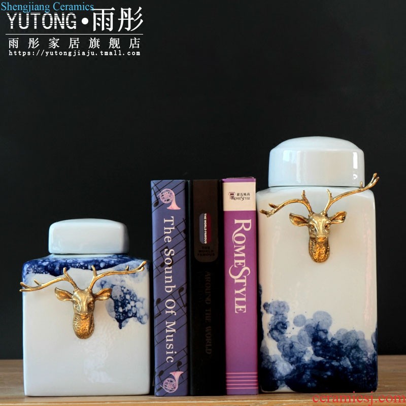 Beautiful blossoms keep moment Jingdezhen ceramic clay/ceramic celadon hand knead lotus flower gift boxes