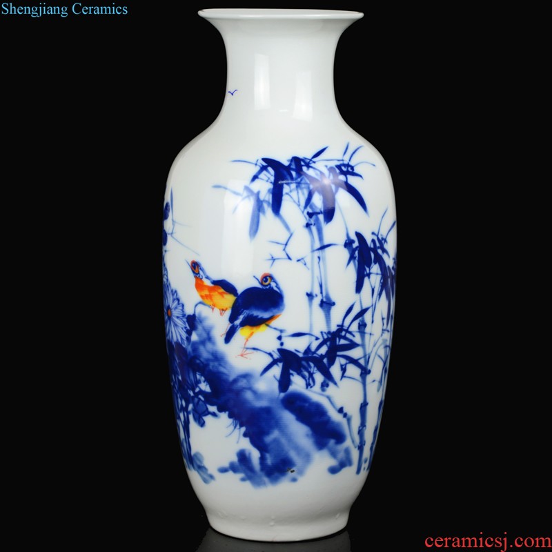 European contemporary and contracted vase furnishing articles sitting room dry flower arranging flowers home decoration ceramic flowers dancing orchid suits