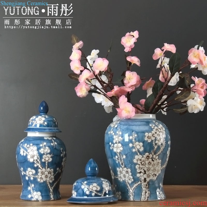 Jingdezhen ceramic handmade blue glaze zodiac furnishing articles furnishing articles creative office decoration ceramic dog