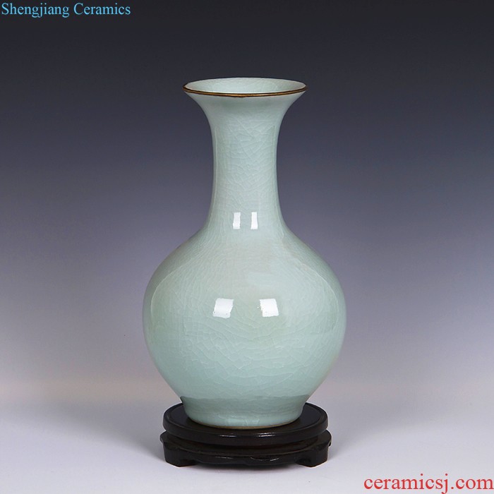 Hand draw blue and white porcelain, porcelain in jingdezhen ceramic vase new colorful ceramic vases, furnishing articles antique furniture