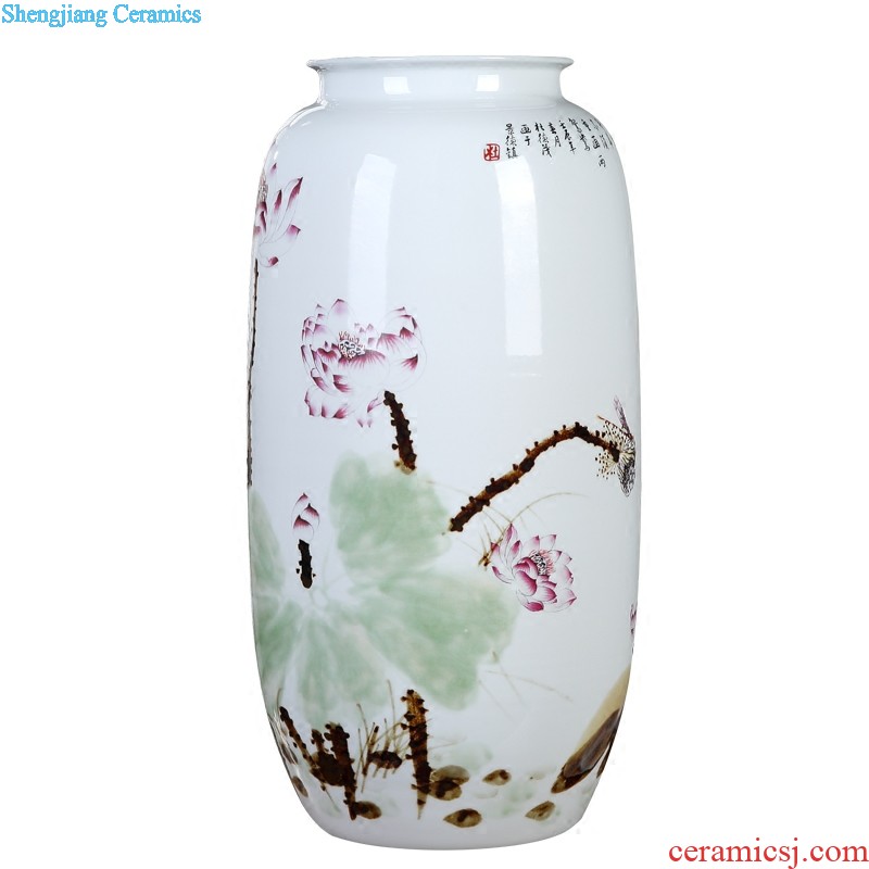 Jingdezhen archaize large jun porcelain vases, flower arranging is new Chinese style ceramic TV ark place to live in the living room accessories