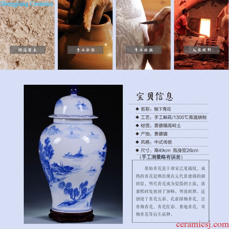 Jingdezhen porcelain sculpture furnishing articles by hand Chairman MAO's body windbreaker home sitting room study handicraft ornament