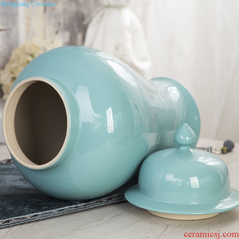 Jingdezhen ceramic plate bracket furnishing articles by plate for decoration plate vase JinHe packaging