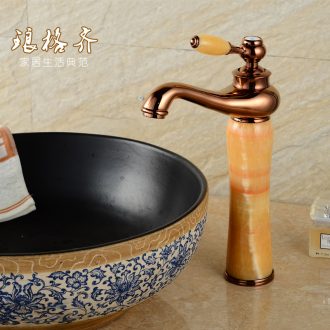 Koh larn, qi stage basin square square the lavabo Mosaic bathroom art basin basin ceramic lavatory basin