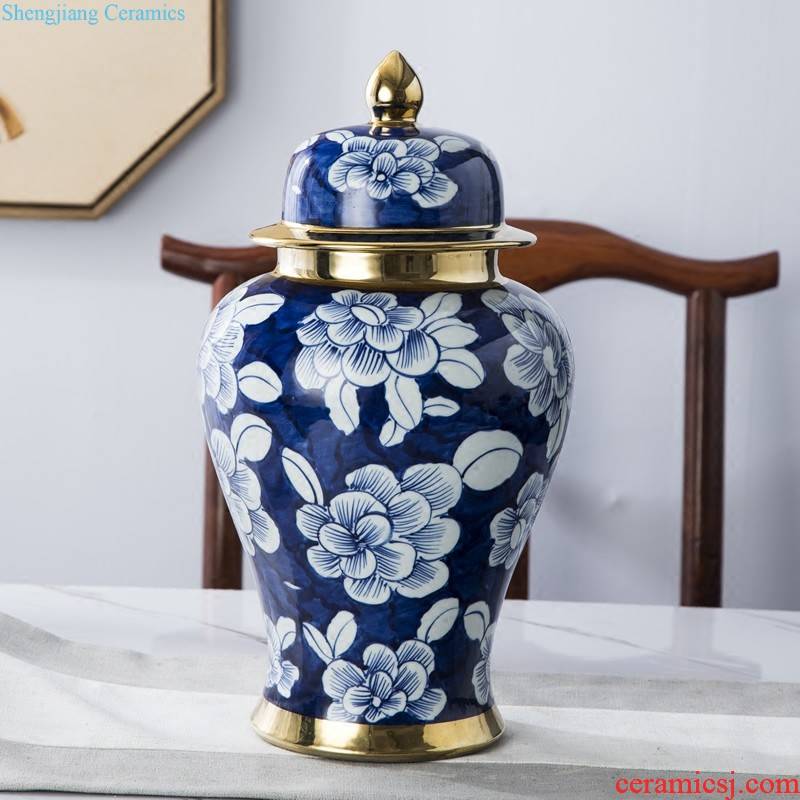 Jingdezhen ceramic European contracted floret bottle home sitting room all over the sky star hydroponic flower arrangement the flower adornment furnishing articles