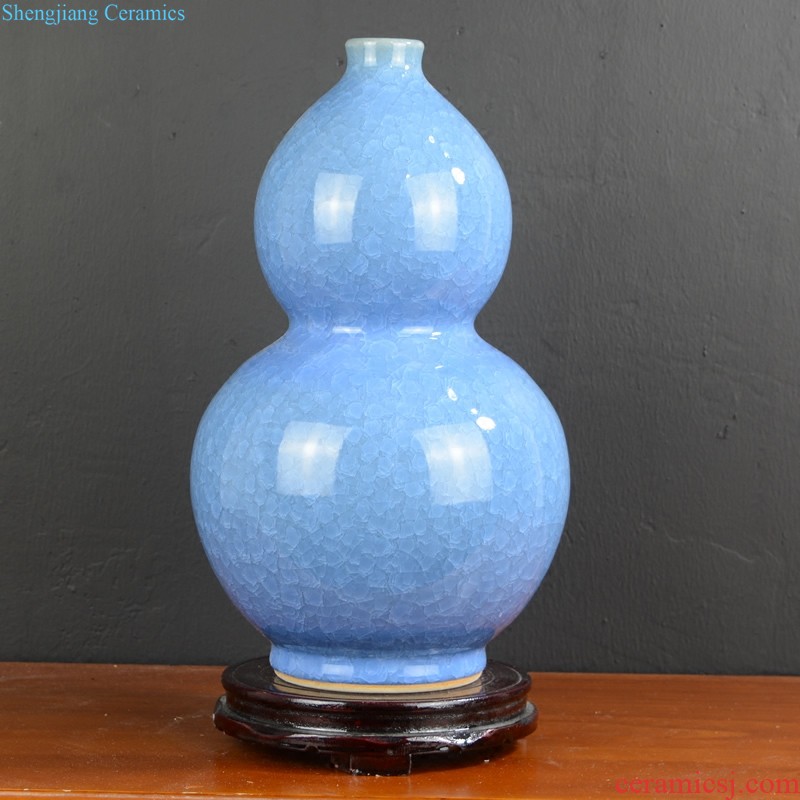 Vase furnishing articles sitting room white biscuit firing ceramics jingdezhen contemporary and contracted fashion home decoration soft adornment