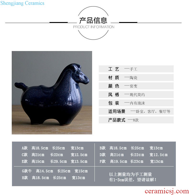 The rain tong household Jingdezhen ms manual variable glaze ceramic tea pot ceramic tea pot tea caddy