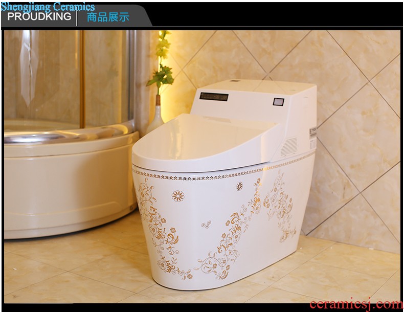 Koh larn, qi column basin ceramic lavabo basin floor balcony column type lavatory toilet a whole column