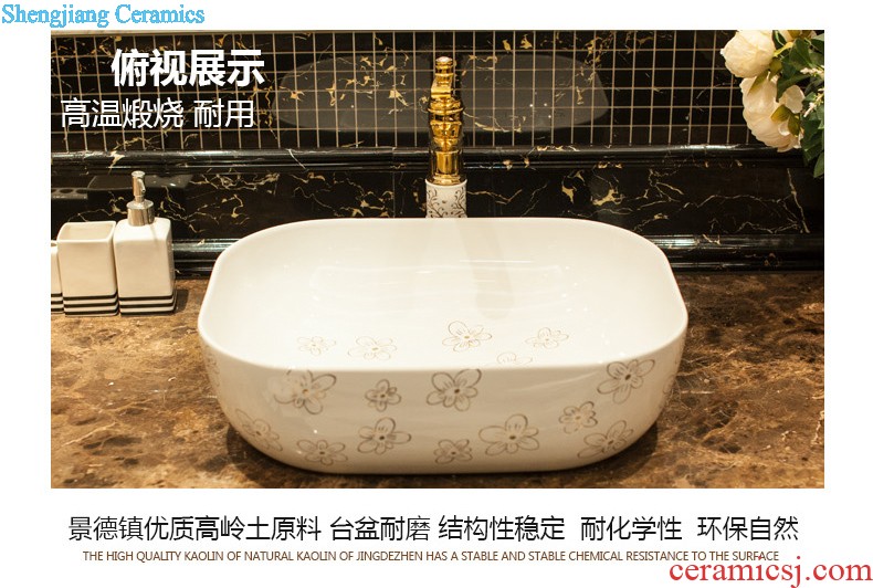 Koh larn, qi ceramic sanitary ware of toilet stage basin sink toilet lavatory basin hand movements