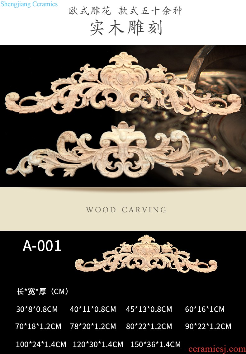 European decals partition door solid wood real wood carve patterns or designs on woodwork dongyang woodcarving Angle flowers carved Chinese style furniture decorative wood line