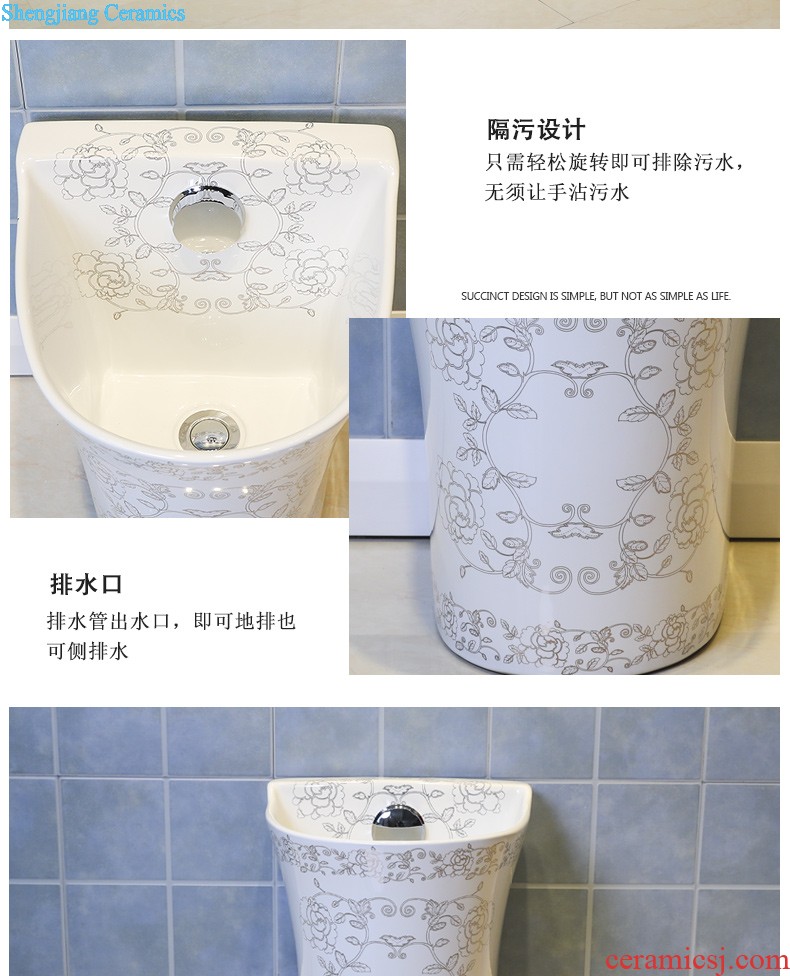 Koh larn, qi stage basin sink lavatory ceramic european-style bathroom art basin of the basin that wash a face