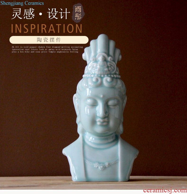 Rain tong home | jingdezhen ceramics Discus the best Pisces spit bead/auspicious god beast home furnishing articles