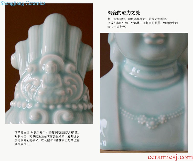 Rain tong home | jingdezhen ceramics Discus the best Pisces spit bead/auspicious god beast home furnishing articles