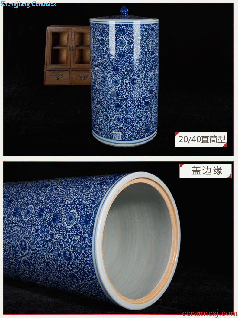 Sitting room be born 274 jingdezhen ceramics vase contemporary and contracted household adornment handicraft decoration furnishing articles