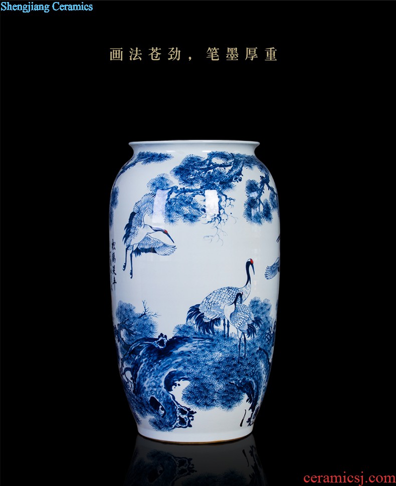 Jingdezhen ceramic tea pot Puer tea pot seal tank storage tank inferior on tea boxes, tea sets of household