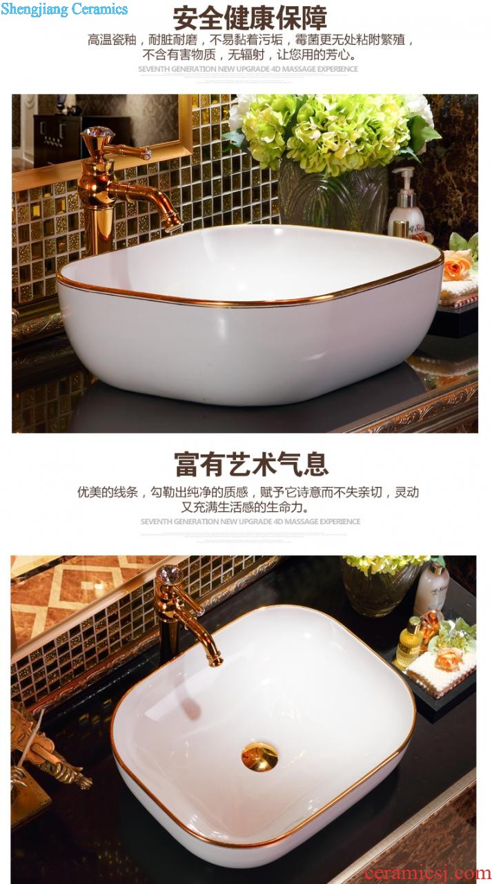 Koh larn, qi ceramic art basin balcony mop mop pool pool floor mop pool flat peach garden