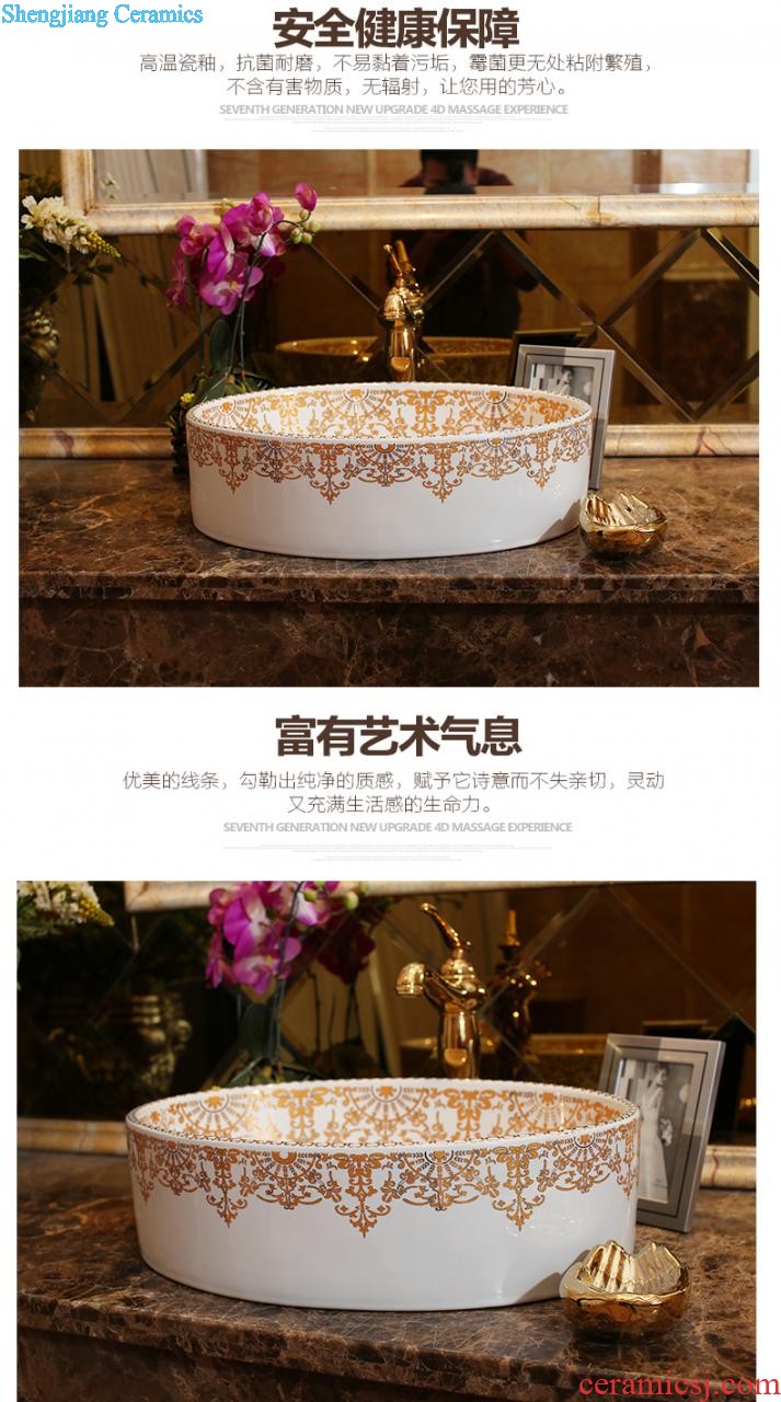 Koh larn lattice together more oval basin ceramic toilet lavabo that defend bath lavatory art on stage Lotus root