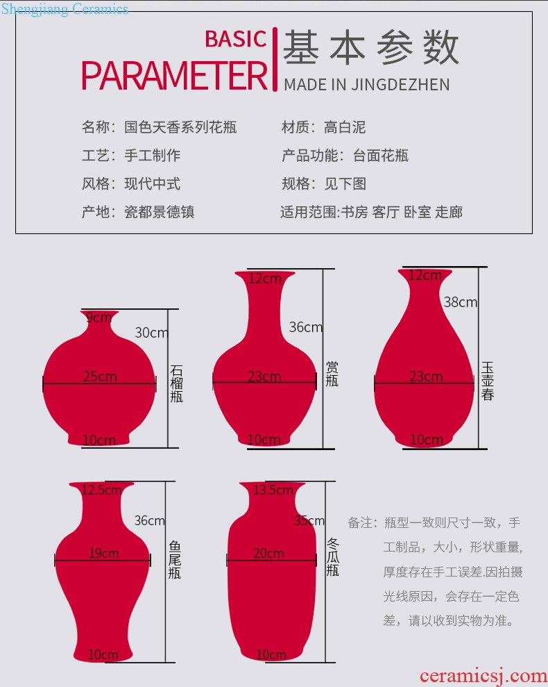 Jingdezhen ceramics large caddy a kilo is installed sealed with cover household storage jar pu-erh tea warehouse