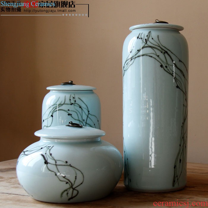 Rain tong home | jingdezhen ceramics craft exquisite originality pig lovely father and son/girl sweet home furnishing articles