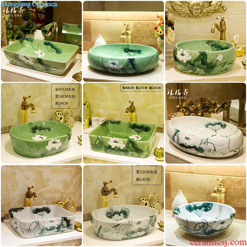 Koh larn qi ceramic wash mop pool large Mop pool slot diamond mop Drag the trumpet to mop sink basin of the balcony