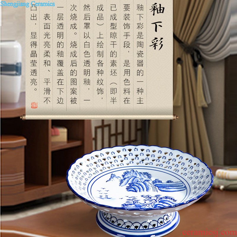 Finalize the design JinHe 035 jingdezhen ceramic vase To send gift box packaging