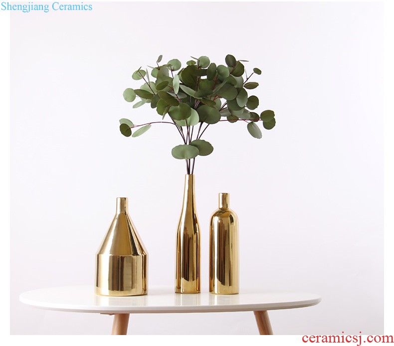 Jingdezhen ceramic vases, contemporary and contracted sitting room place adornment of TV bar face, large flower arrangement