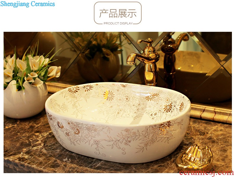 The package mail on bonsai, ceramic lavabo that defend bath lavatory basin art basin of flowers