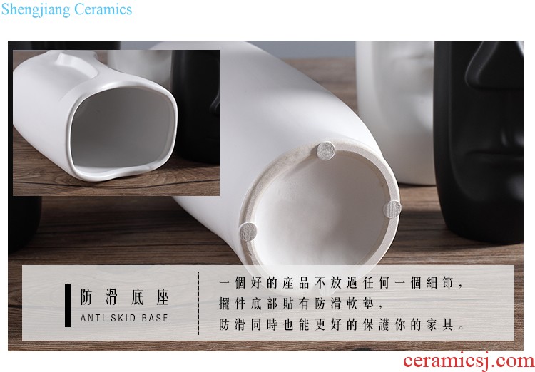 Jingdezhen ceramics vase furnishing articles creative kiln art star modern fashion contracted sitting room home decorations