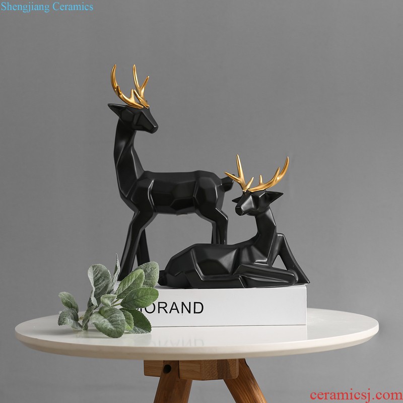 Mr Han mei Nordic creative household furnishing articles sitting room ark ceramic decoration wedding birthday gift decoration