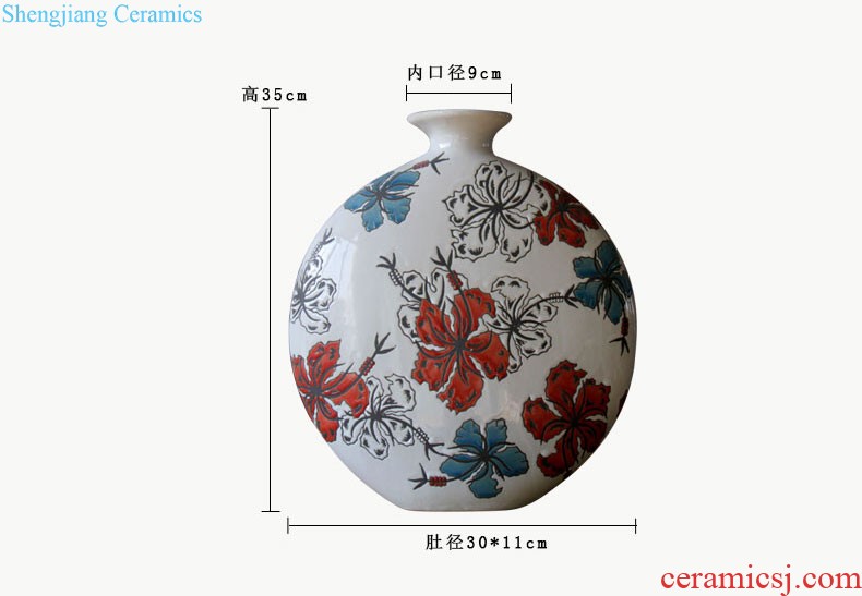 Jingdezhen ceramics craft exquisite originality pig sweet household furnishing articles furnishing articles furnishing articles pigs sitting room household pig