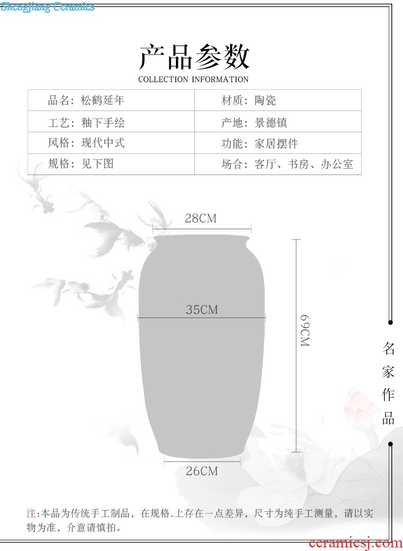 Jingdezhen ceramic tea pot Puer tea pot seal tank storage tank inferior on tea boxes, tea sets of household