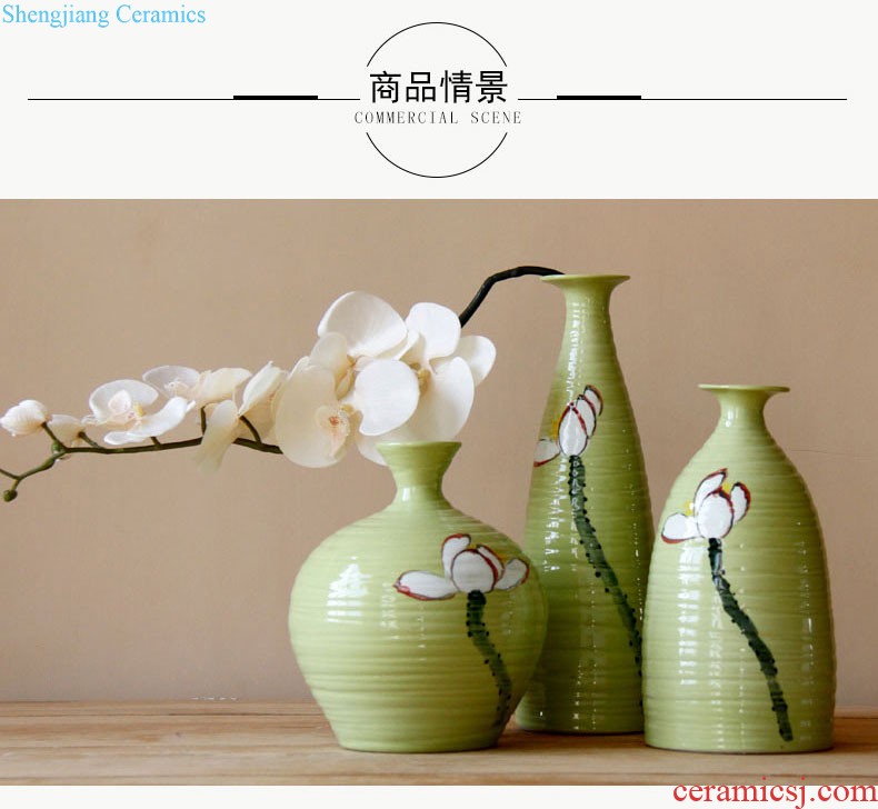 Rain tong home | jingdezhen ceramic high-temperature kiln ceramic flower, flower vases, ceramic furnishing articles porch decoration