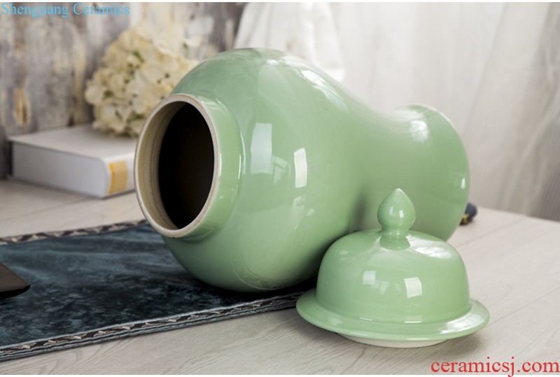 Jingdezhen ceramics vase furnishing articles creative kiln art star modern fashion contracted sitting room home decorations