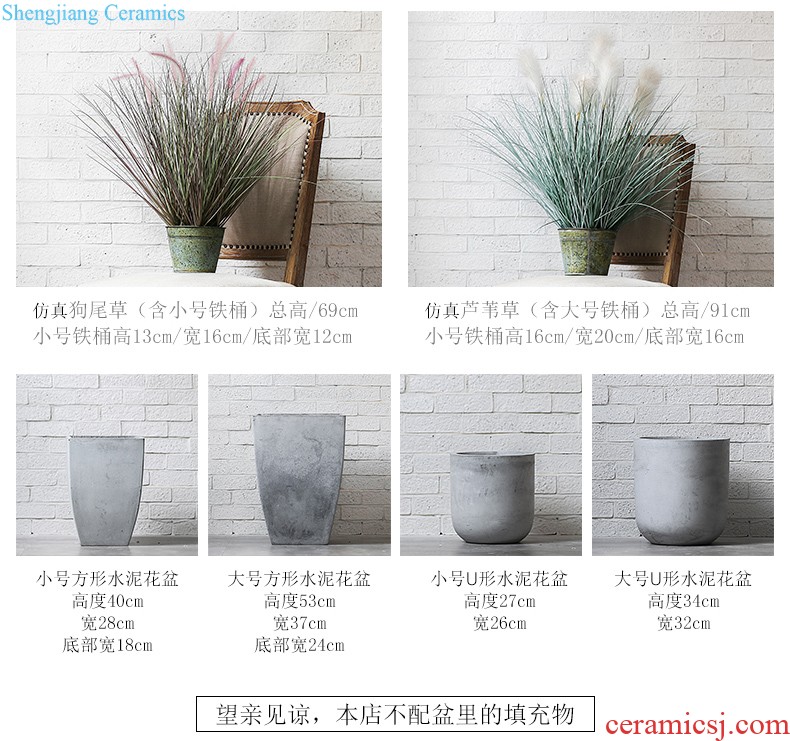 Nordic stereoscopic plant wall act the role of creative home sitting room wall hanging decorative ceramic metope hangs green plant pot flower arrangement