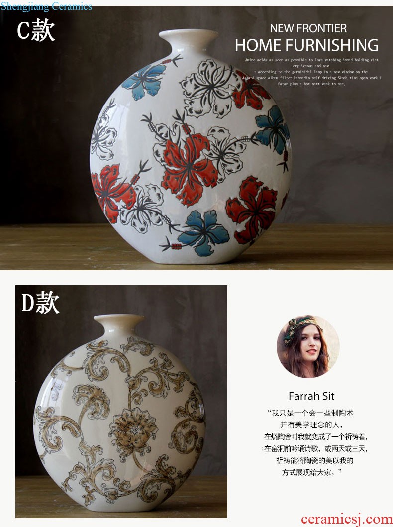 Jingdezhen ceramics craft exquisite originality pig sweet household furnishing articles furnishing articles furnishing articles pigs sitting room household pig