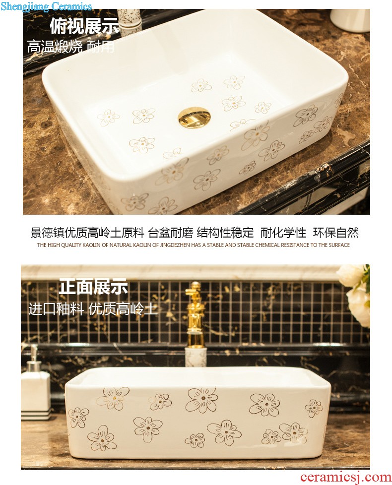 Koh larn, qi ceramic sanitary ware of toilet stage basin sink toilet lavatory basin hand movements