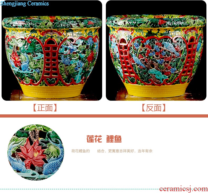 Imitation of qianlong archaize manual powder green ears vase home furnishing articles sitting room adornment jingdezhen ceramics arts and crafts