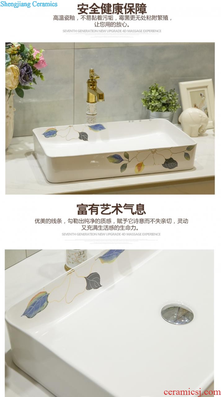 Koh larn, qi stage basin sink lavatory ceramic european-style bathroom art basin of the basin that wash a face