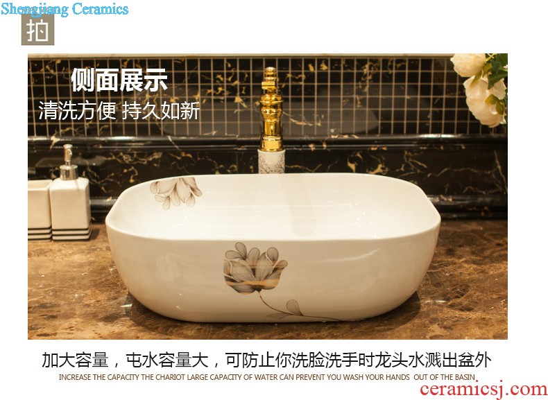 Koh larn, qi ceramic sanitary ware of toilet stage basin sink bathroom sinks art basin of lake basin