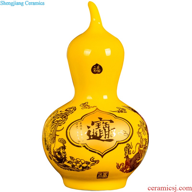 Jingdezhen ceramics of large vase very large hotel furnishing articles sitting room adornment opening gifts e139 villa