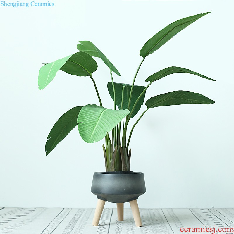 Nordic ceramic vase furnishing articles creativity thread design wind flower implement living room table flower arranging interior decoration decoration