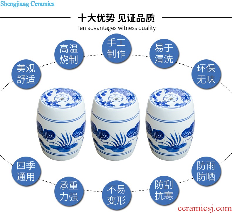 Jingdezhen ceramic masters hand draw much luck powder enamel vase Chinese classical home sitting room adornment is placed