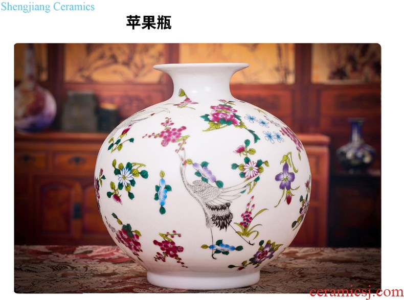 Jingdezhen ceramics hand-painted archaize of large blue and white porcelain vase furnishing articles home sitting room adornment handicraft