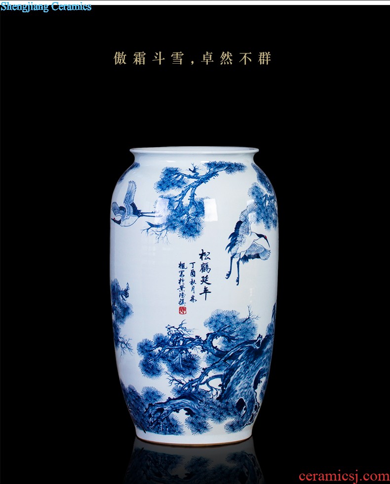 Jingdezhen ceramic tea pot Puer tea pot seal tank storage tank inferior on tea boxes, tea sets of household